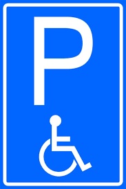 Gehandicapten parkeerplaats